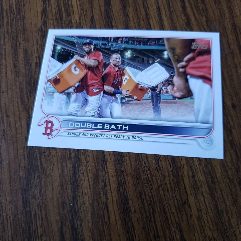2022 Topps Series 1 Boston Red Sox Team Base Set 15 Cards - Picture 15 of 16